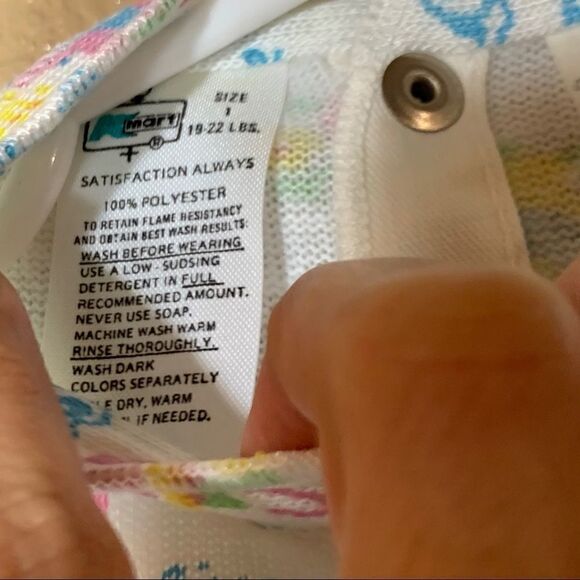 Vintage Kmart toddler girl 2 piece pajamas‎ - Picture 6 of 15